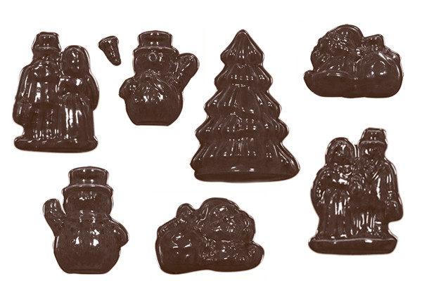 Форма для шоколадных украшений "Зима" - фото 1 - id-p112839392