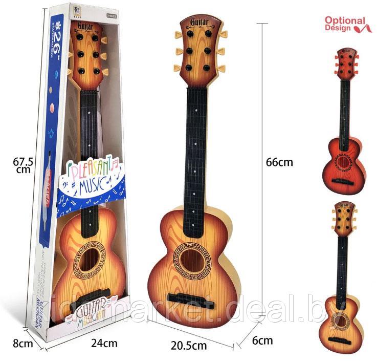 Детская гитара классическая 6 струн арт.77-03F - фото 1 - id-p112840031