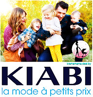 KIABI, значит "Сделать моду доступной для всей семьи" 