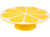 Тортовница на ножке Lefard "Лимон" 585-078 31 см