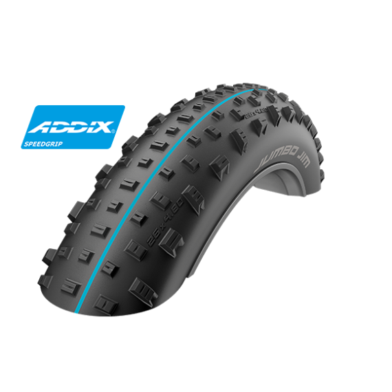 Покрышка Schwalbe, JUMBO JIM, 26x4.00 (100-559) 127TPI 990гр