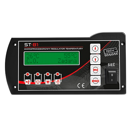 Tech ST-81 Sigma контроллер для твердотопливного котла - фото 2 - id-p24899709