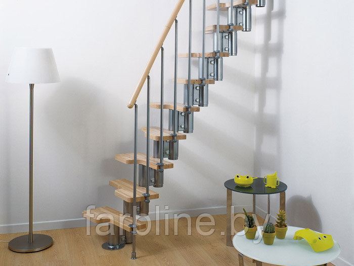 Модульная лестница на 16 ступеней - фото 2 - id-p6530851