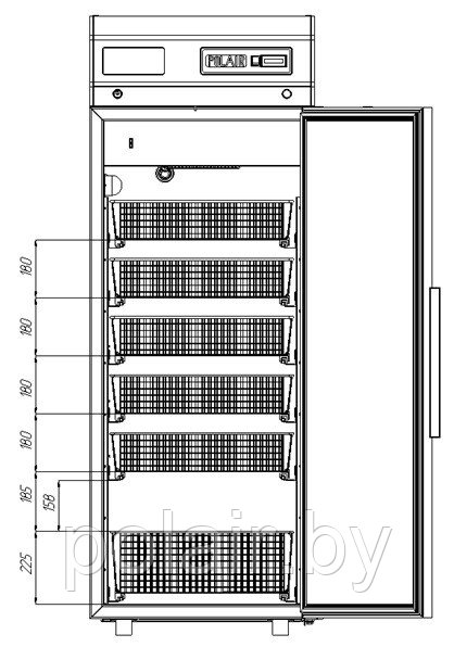 Шкаф холодильный фармацевтический ШХФ-0,5-4 - фото 3 - id-p112855265