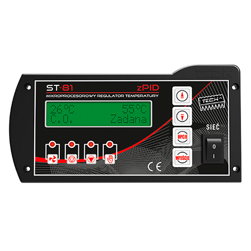 Tech ST-81 zPID контроллер для твердотопливного котла - фото 2 - id-p34601319