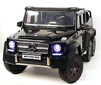 Детский электромобиль RiverToys Mercedes-Benz G63 AMG 4WD X555XX (черный) лицензия