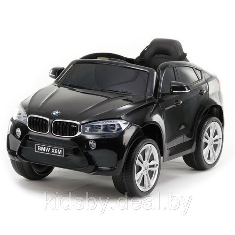 Детский электромобиль RiverToys BMW X6M JJ2199 (черный) лицензия - фото 2 - id-p25384114