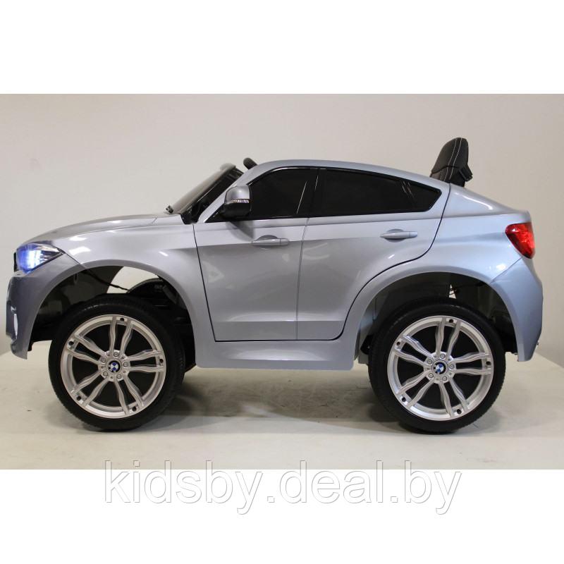 Детский электромобиль RiverToys BMW X6M JJ2199 (черный) лицензия - фото 5 - id-p25384114