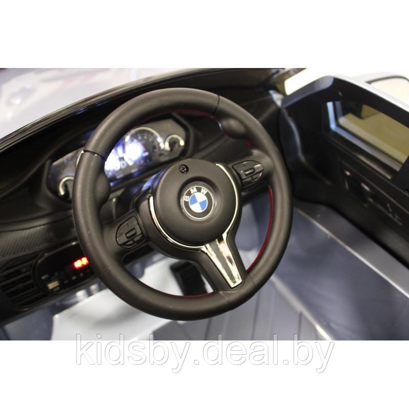 Детский электромобиль RiverToys BMW X6M JJ2199 (черный) лицензия - фото 6 - id-p25384114