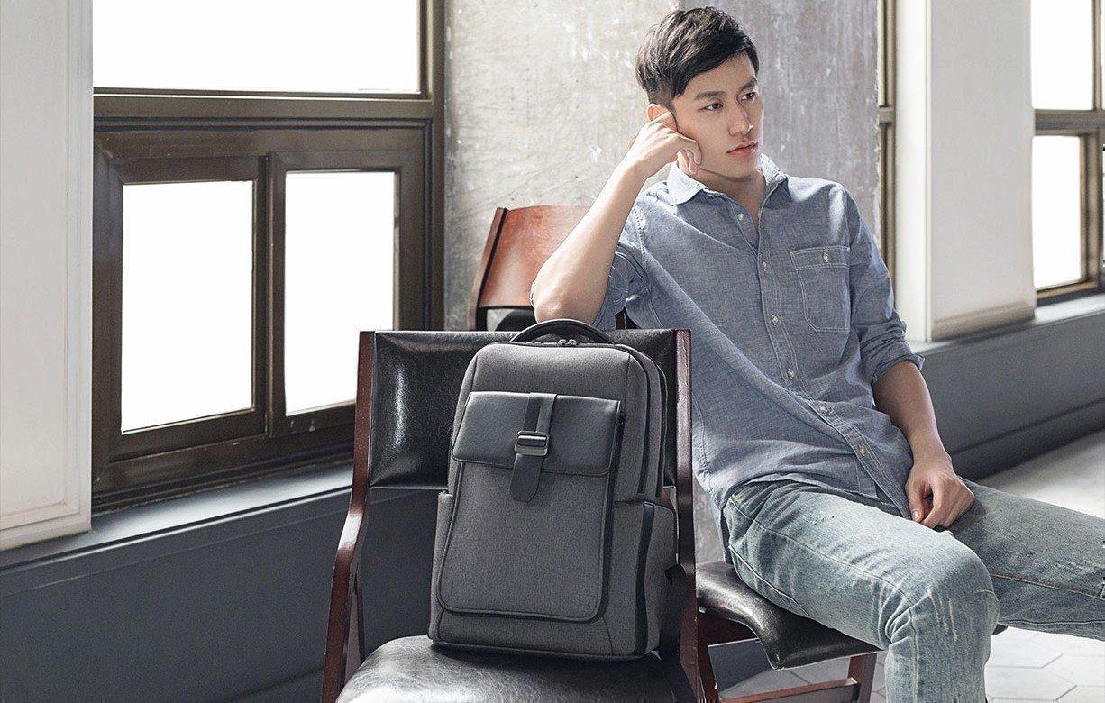 Рюкзак Xiaomi Fashionable Commuting Backpack GREY - фото 2 - id-p112580332