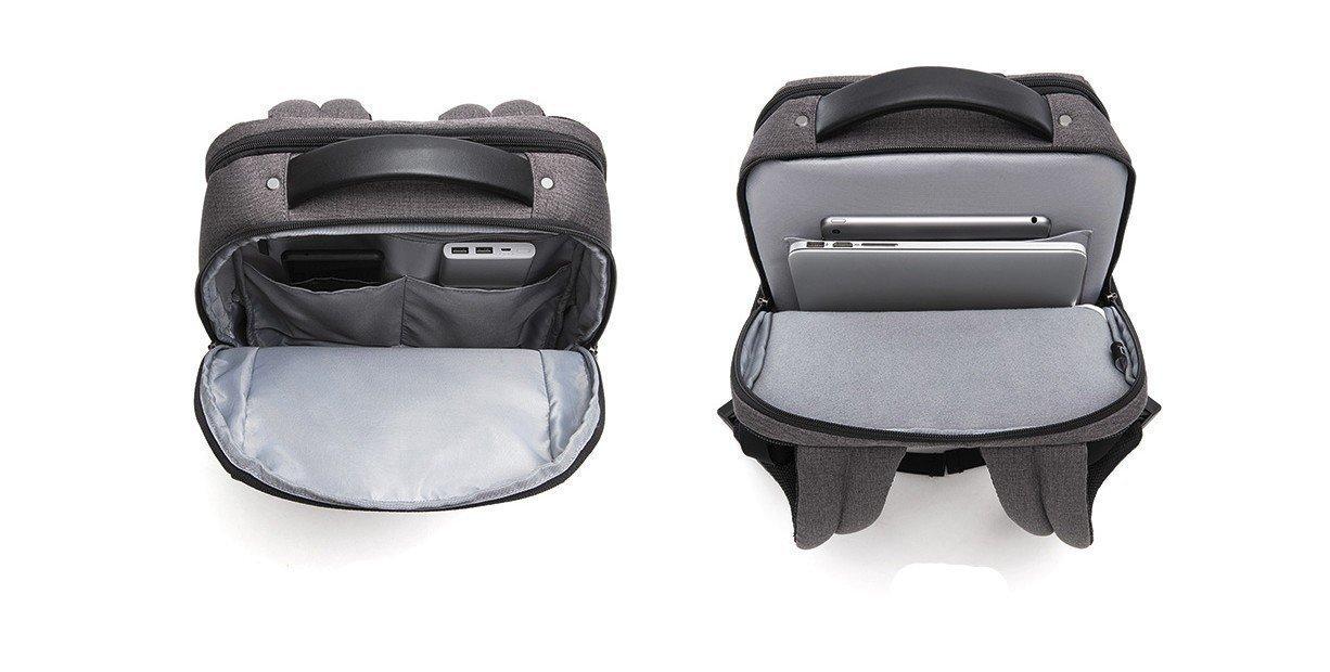 Рюкзак Xiaomi Fashionable Commuting Backpack GREY - фото 4 - id-p112580332