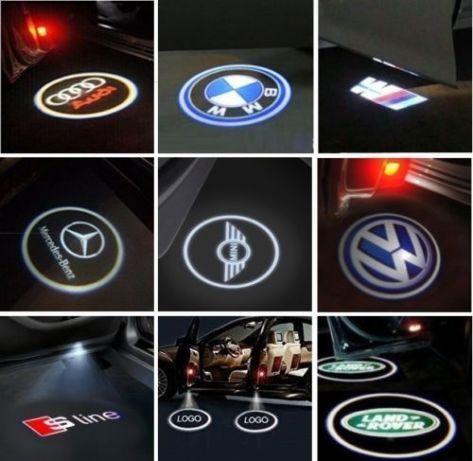 Подсветка логотип в машину GHOST SHADOW LIGHT (Разные марки)