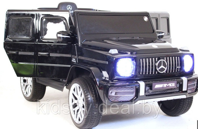 Детский электромобиль RiverToys Mercedes-Benz G63 T999TT (черный) лицензия - фото 2 - id-p109520768