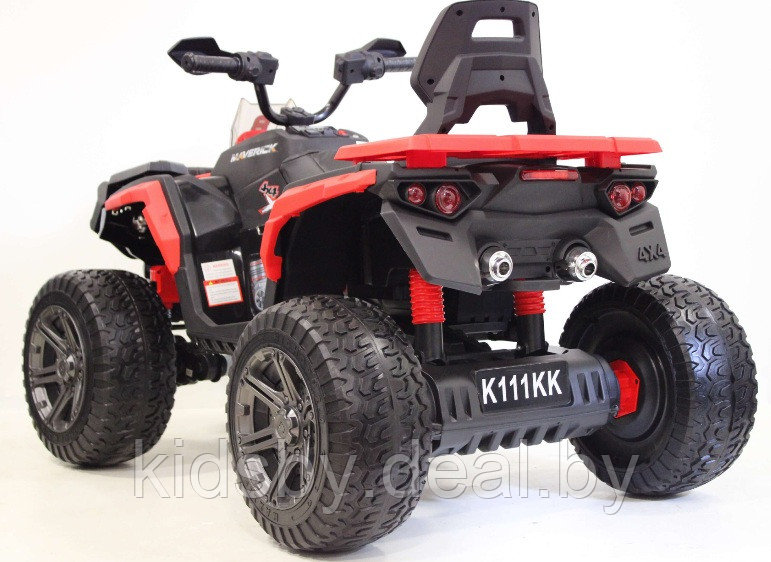 Детский квадроцикл RiverToys K111KK 4WD (красный) - фото 4 - id-p109520718