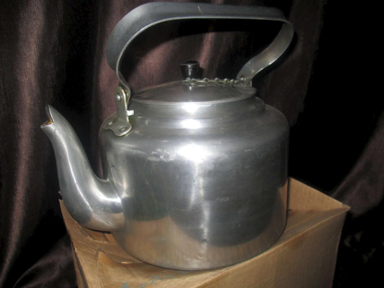 Чайник костровой армейский (литой алюминий 5 литров). - фото 2 - id-p112876455