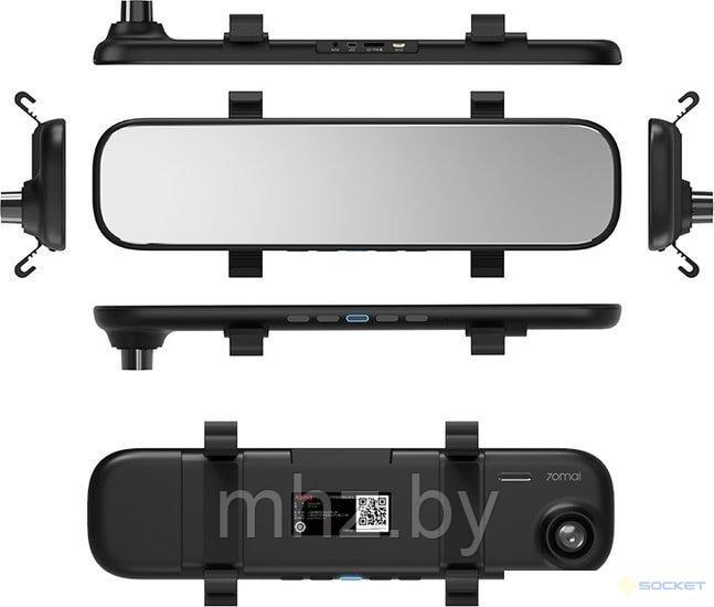 Автомобильный видеорегистратор Xiaomi 70Mai Rearview Mirror Dash cam Black D04 Global - фото 1 - id-p112918248