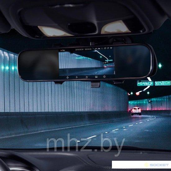 Автомобильный видеорегистратор Xiaomi 70Mai Rearview Mirror Dash cam Black D04 Global - фото 4 - id-p112918248