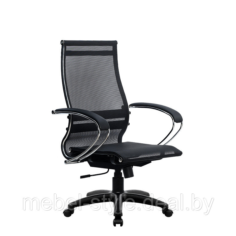 Кресла серии S METTA  BP  комплект 9 , стул Метта -9 BP сетка черная,