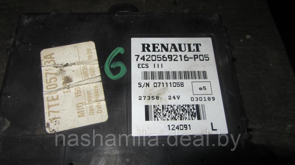 Блок ECAS управления пневмоподвеской Renault Premium DXI - фото 2 - id-p112934461