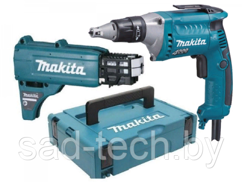 Шуруповерт MAKITA FS 4300 JX2 в чем. (570 Вт, патрон внутр. шестигр. 1/4", 16 Нм, шурупы до 6 мм)