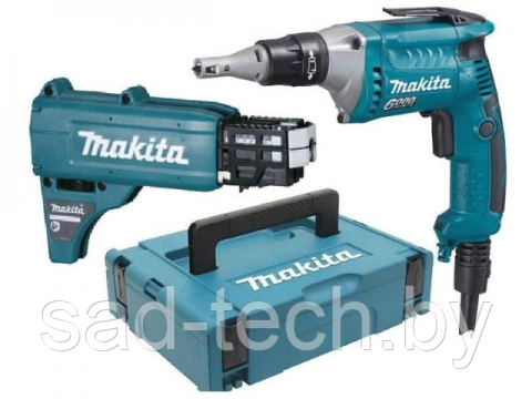 Шуруповерт MAKITA FS 6300 JX2 в чем. (570 Вт, патрон внутр. шестигр. 1/4", 16 Нм, шурупы до 4 мм)