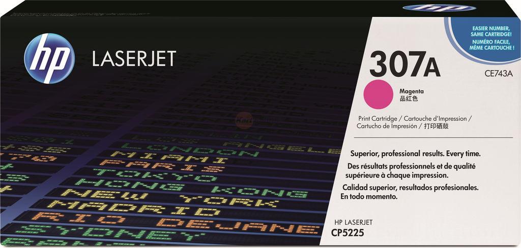 Тонер-картридж HP CE743A Color LaserJet CP5220/CP5225, magenta