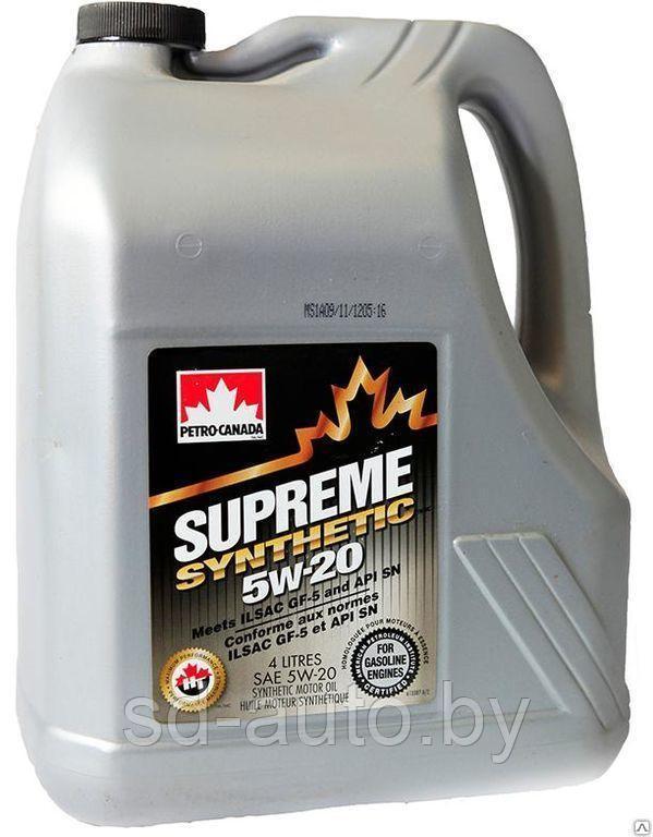 Petro-Canada Supreme Synthetic 5w20, 4L - фото 1 - id-p112943291