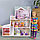 4108WG Домик для кукол, Кукольный домик ECO TOYS Beverly Hills, домик для Барби, 3 уровня, 5 комнат, фото 5