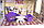 4108WG Домик для кукол, Кукольный домик ECO TOYS Beverly Hills, домик для Барби, 3 уровня, 5 комнат, фото 8