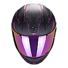 Шлем Scorpion EXO-390 Beat Матовый черно-розовый, XS, фото 2