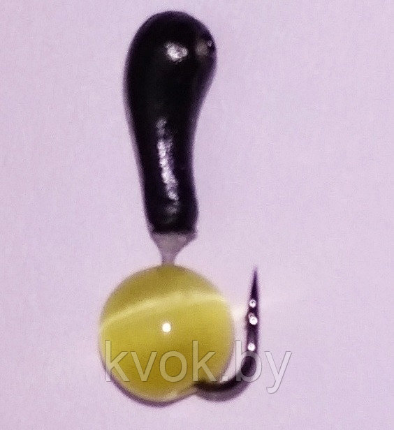 Мормышка вольфрамовая с шариком "Уралка" 3.0 мм, 0.45 гр. - фото 2 - id-p112963798