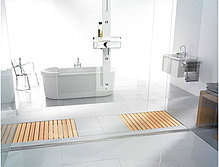 Душевой канал AСО ShowerDrain B-line с решеткой (с горизонтальным фланцем), фото 3