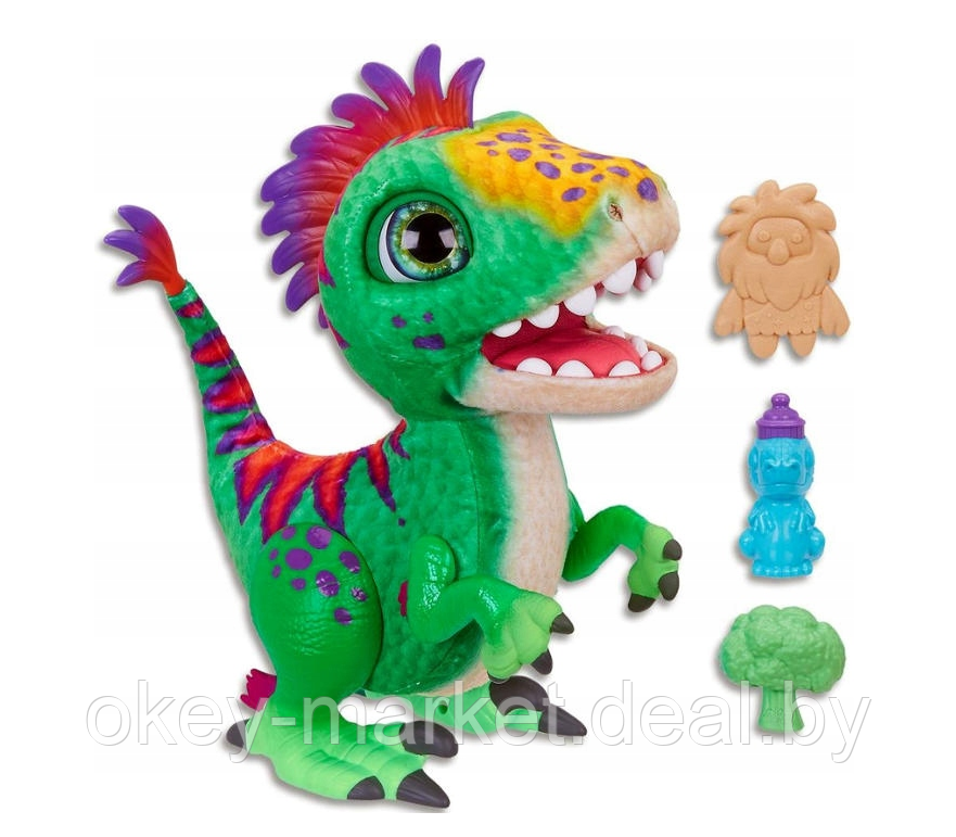 FurReal Friends Munchin Rex - Интерактивная игрушка динозавр Малыш Дино Рекс - фото 2 - id-p112964686
