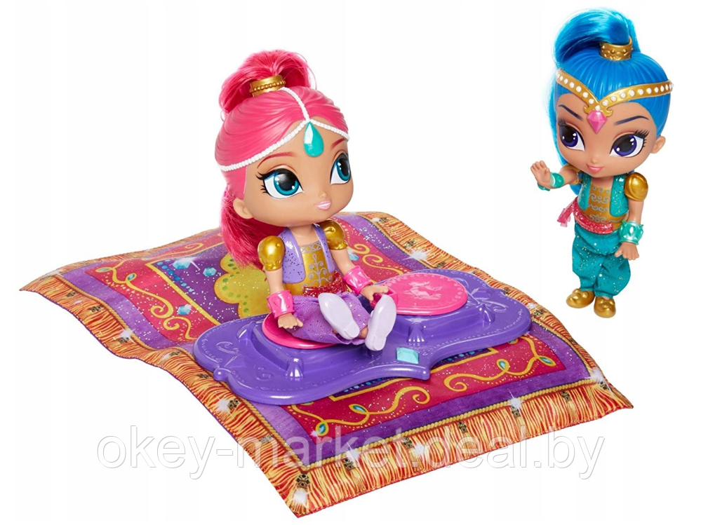 Куклы Шиммер и Шайн на волшебном ковре-самолете DGL84 - фото 3 - id-p112970940