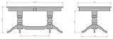 Стол обеденный раскладной Мебель-класс  Зевс (Дуб), фото 3