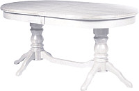 Стол обеденный раскладной Мебель-класс Зевс (Белый) - фото 1 - id-p112971071