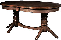 Стол обеденный раскладной Мебель-класс  Зевс (Темный дуб), фото 1