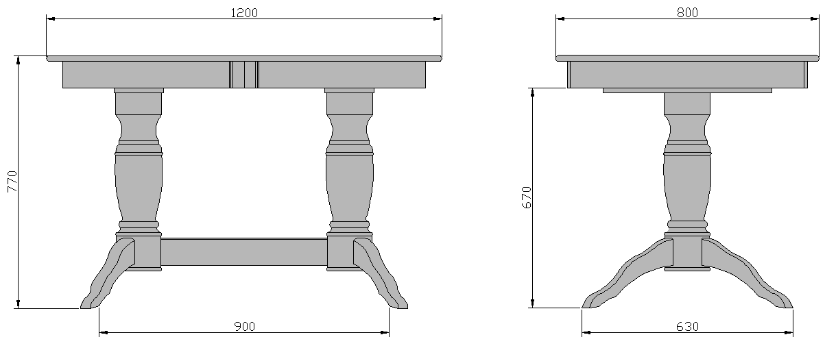 Стол обеденный раскладной Мебель-класс Пан (Слоновая кость) - фото 2 - id-p112973359