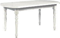 Стол обеденный раскладной Мебель-класс Аполлон (Белый)