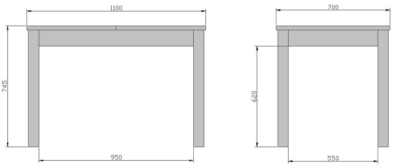 Стол обеденный раскладной Мебель-класс Аквилон (Белый) - фото 4 - id-p112974992