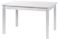 Стол обеденный раскладной Мебель-класс Бахус (Белый)