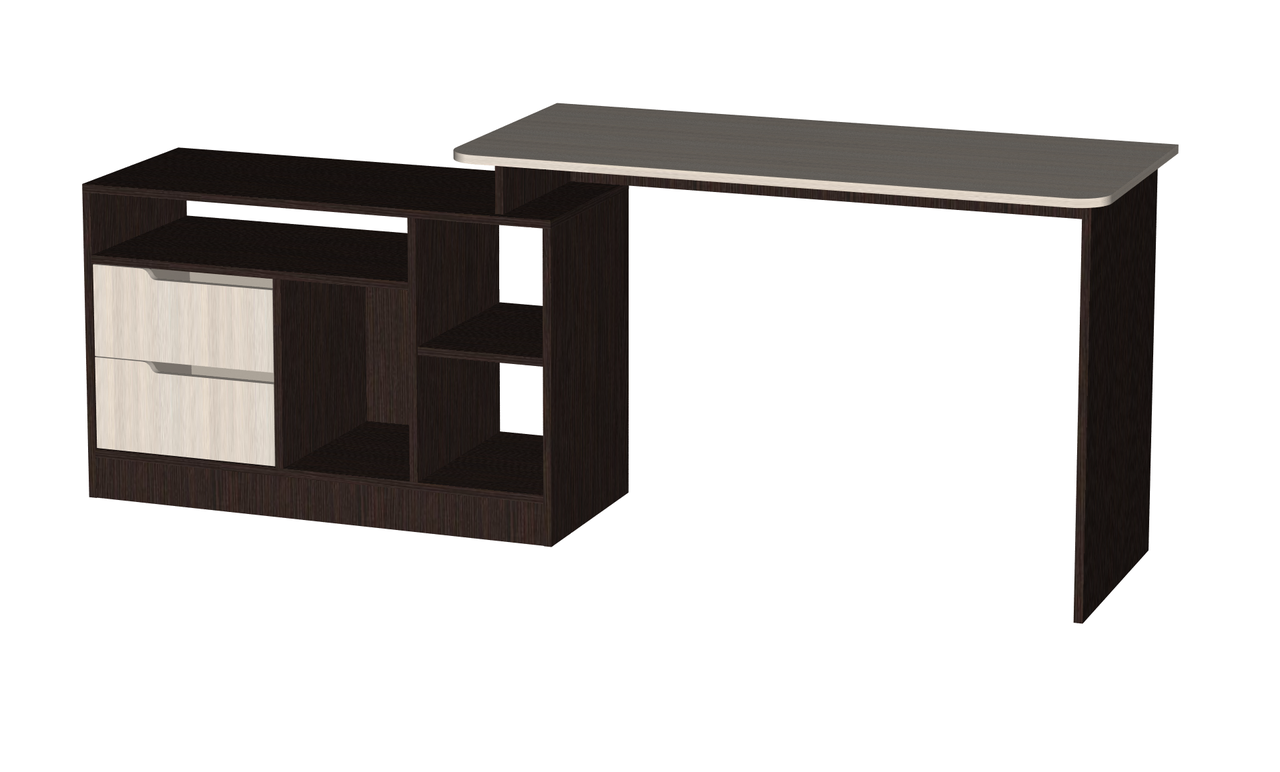 Стол компьютерный Мебель-класс Имидж-3 (Венге/Дуб Шамони) - фото 4 - id-p112975204