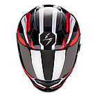 Шлем Scorpion EXO-390 Boost Черно-бело-красный, XS, фото 2
