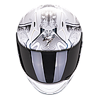 Шлем Scorpion EXO-390 Clara Бело-серебристый, XS, фото 2