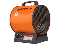 Нагреватель воздуха электр. Ecoterm EHR-06/3C (пушка, 6 кВт, 380 В, 3-хфазный, термостат)