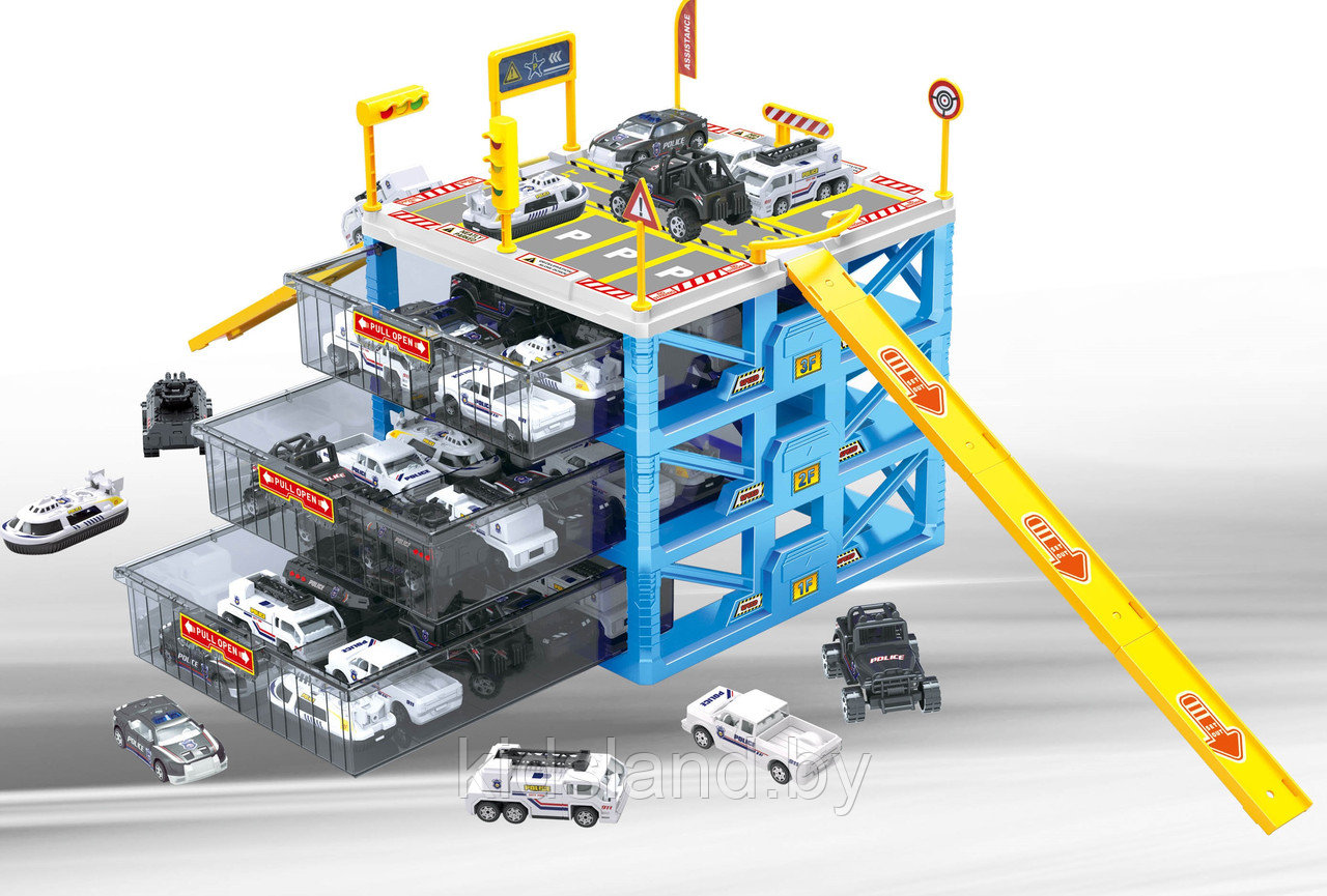 Игровой набор паркинг "Полиция" арт. 660-A157