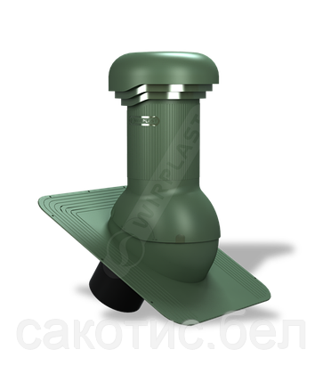 WirPlast W-02 Wirovent Standard Pro для битумной черепицы при монтаже кровли Ф150, фото 2