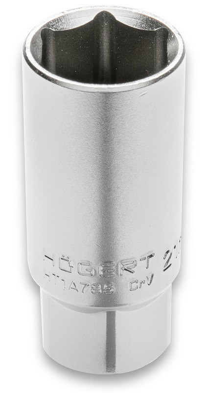 Головка свечная шестигранная 1/2", 16 мм, CrV50BV31 HOEGERT HT1A783