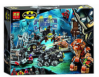 Конструктор Вторжение Глиноликого в бэт-пещеру Lari 11353, аналог Lego DC Super Heroes 76122