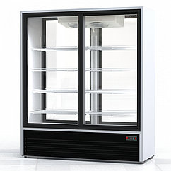 Шкаф холодильный Premier   ШВУП1ТУ-1,5 К2 (В/Prm, +1…+10) стекло с двух сторон